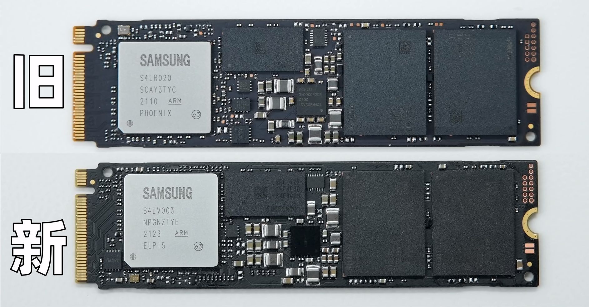 Samsung SSD 970 EVO PLUS - porównanie starej i nowej wersji dysku SSD