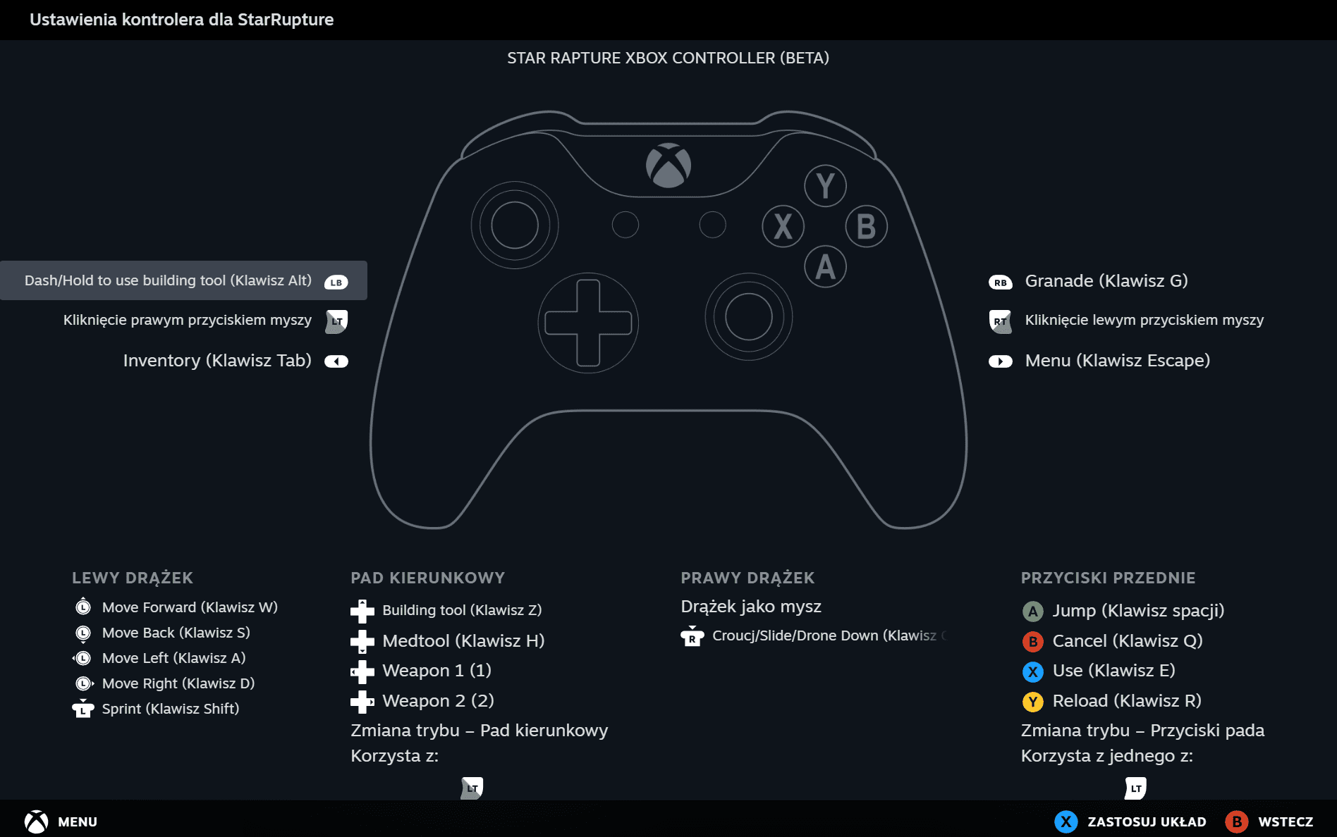 Jak włączyć obsługę pada w Star Rupture?