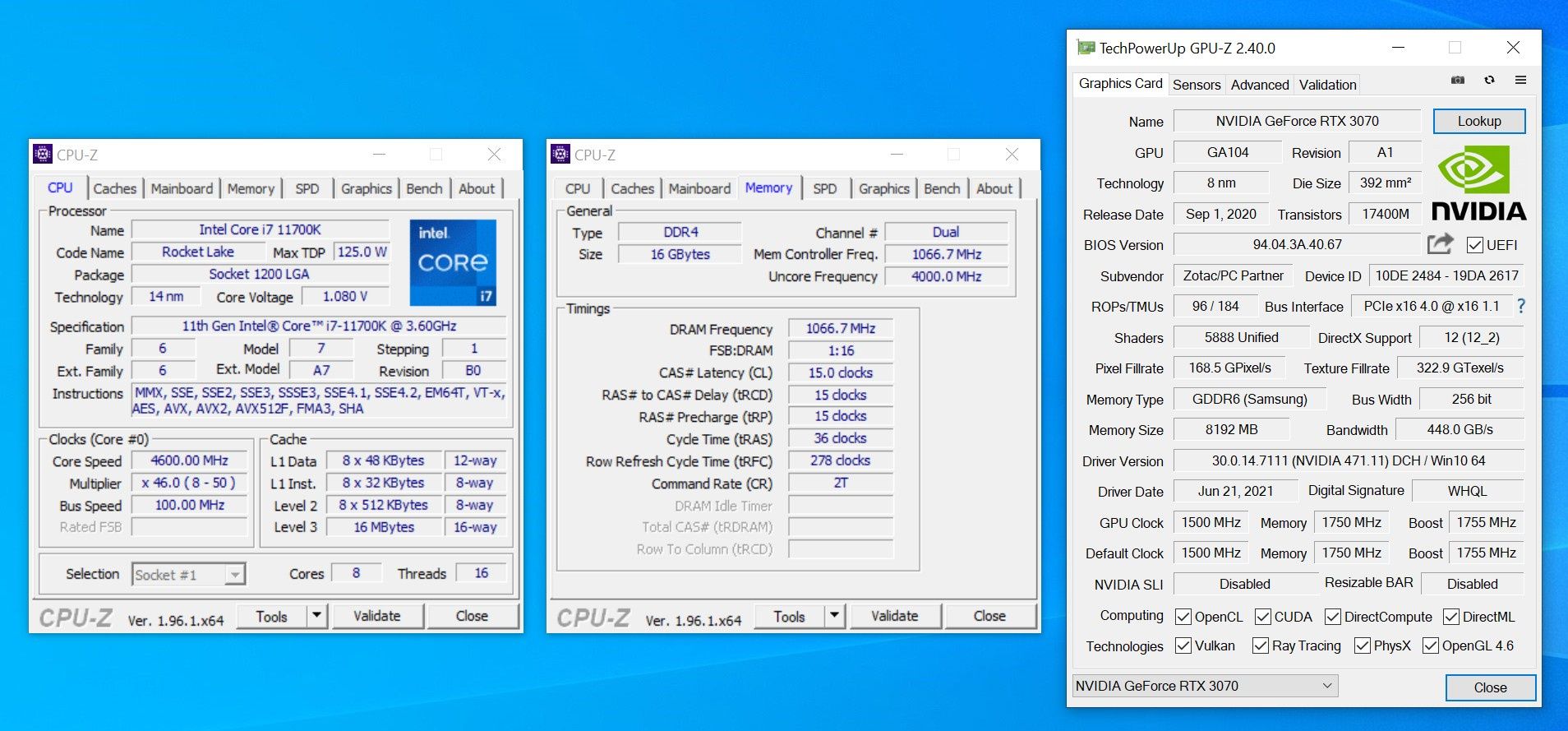 CPU-Z i GPU-Z