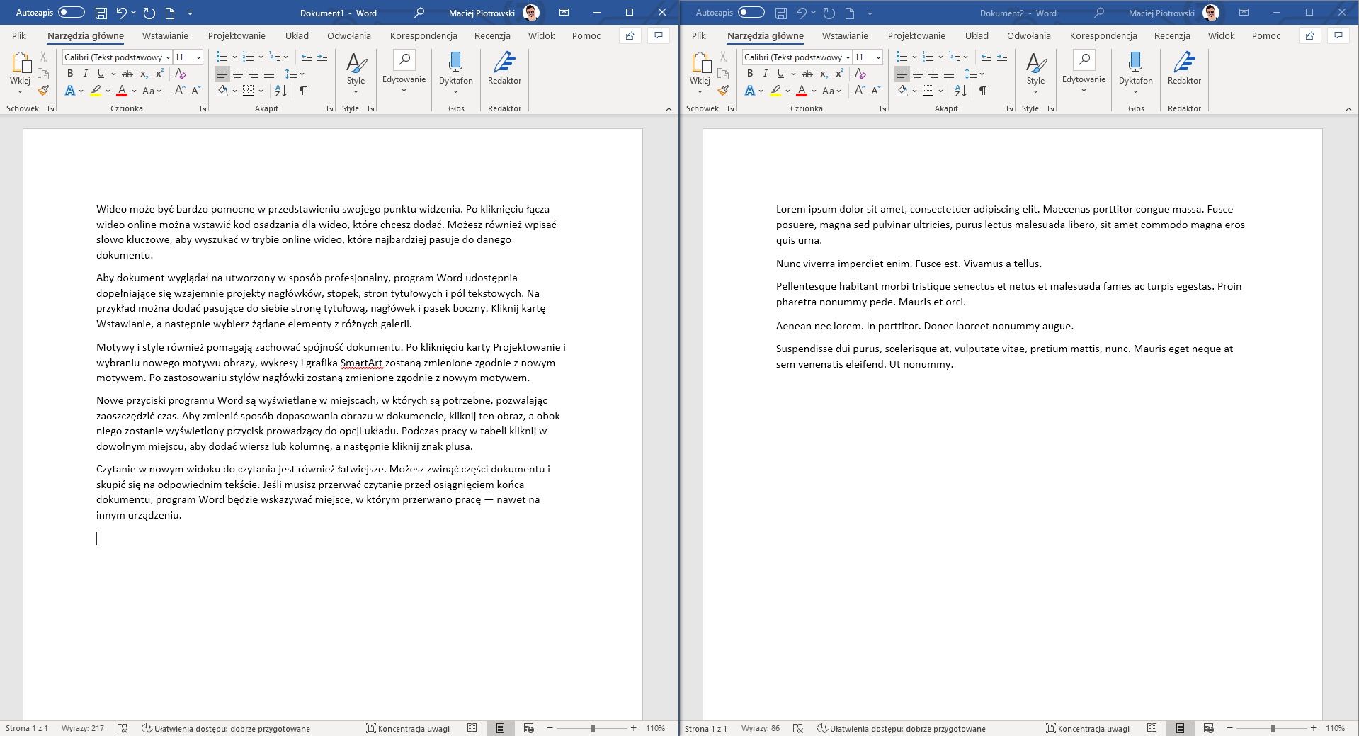 Microsoft 365 - lorem ipsum
