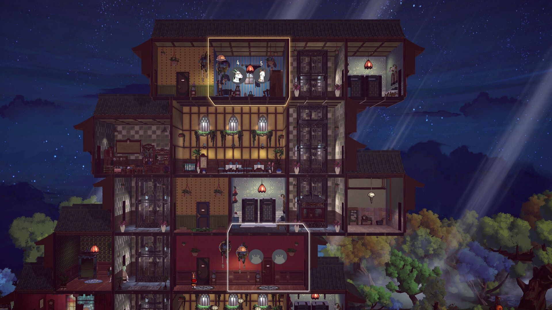 Debiut wczesnego dostępu Hotel Galactic - zarządzanie w rytmie Ghibli