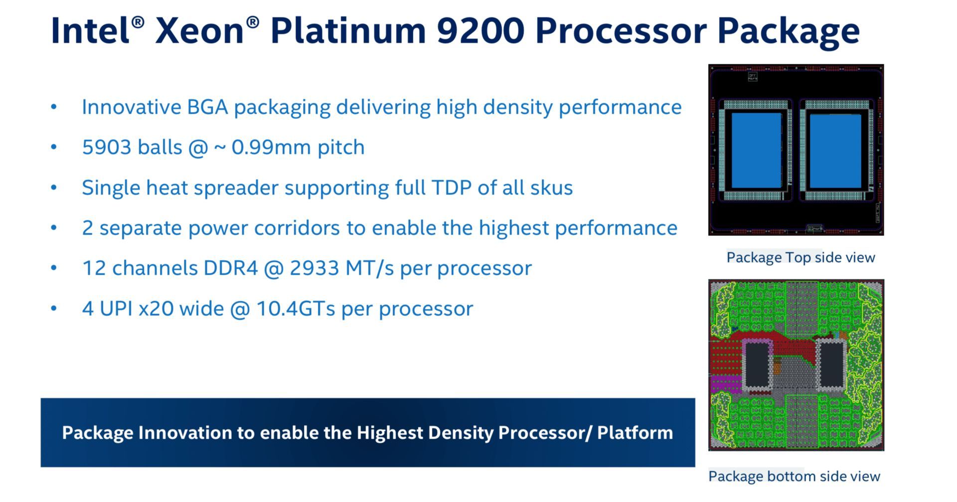 Intel Xeon Platinum 9200
