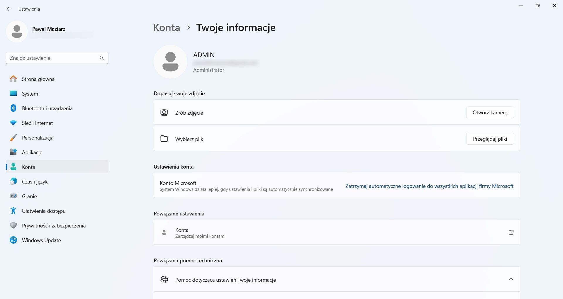 Windows 11 - kopia zapasowa