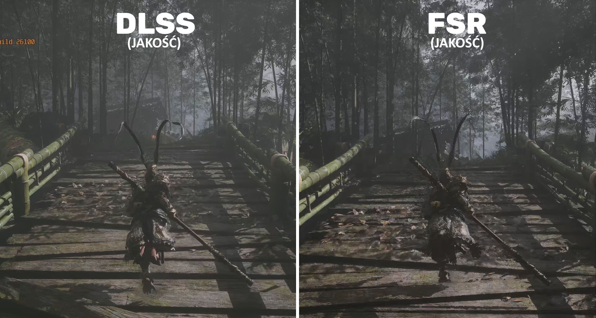 NVIDIA GeForce RTX 5080 Founders Edition - Black Myth: Wukong DLSS vs FSR