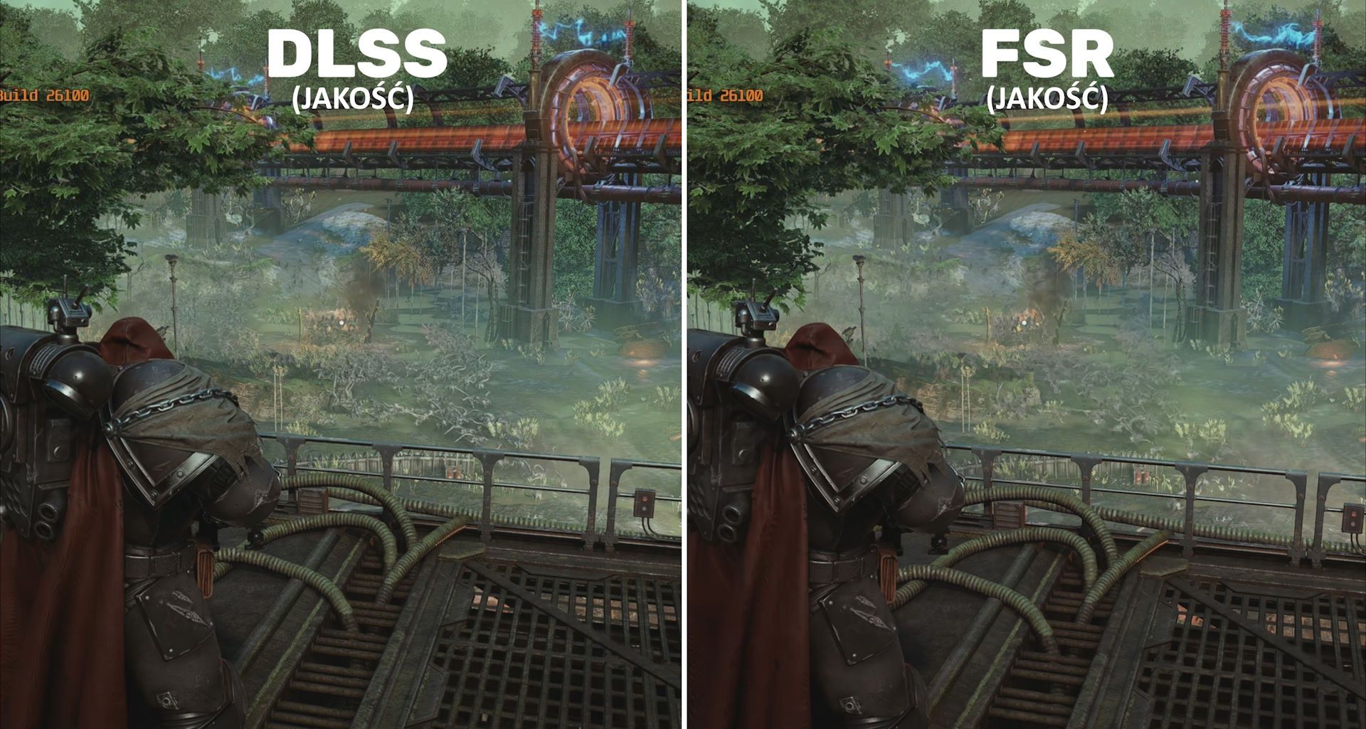 NVIDIA GeForce RTX 5080 Founders Edition - Space Marine 2 DLSS vs FSR