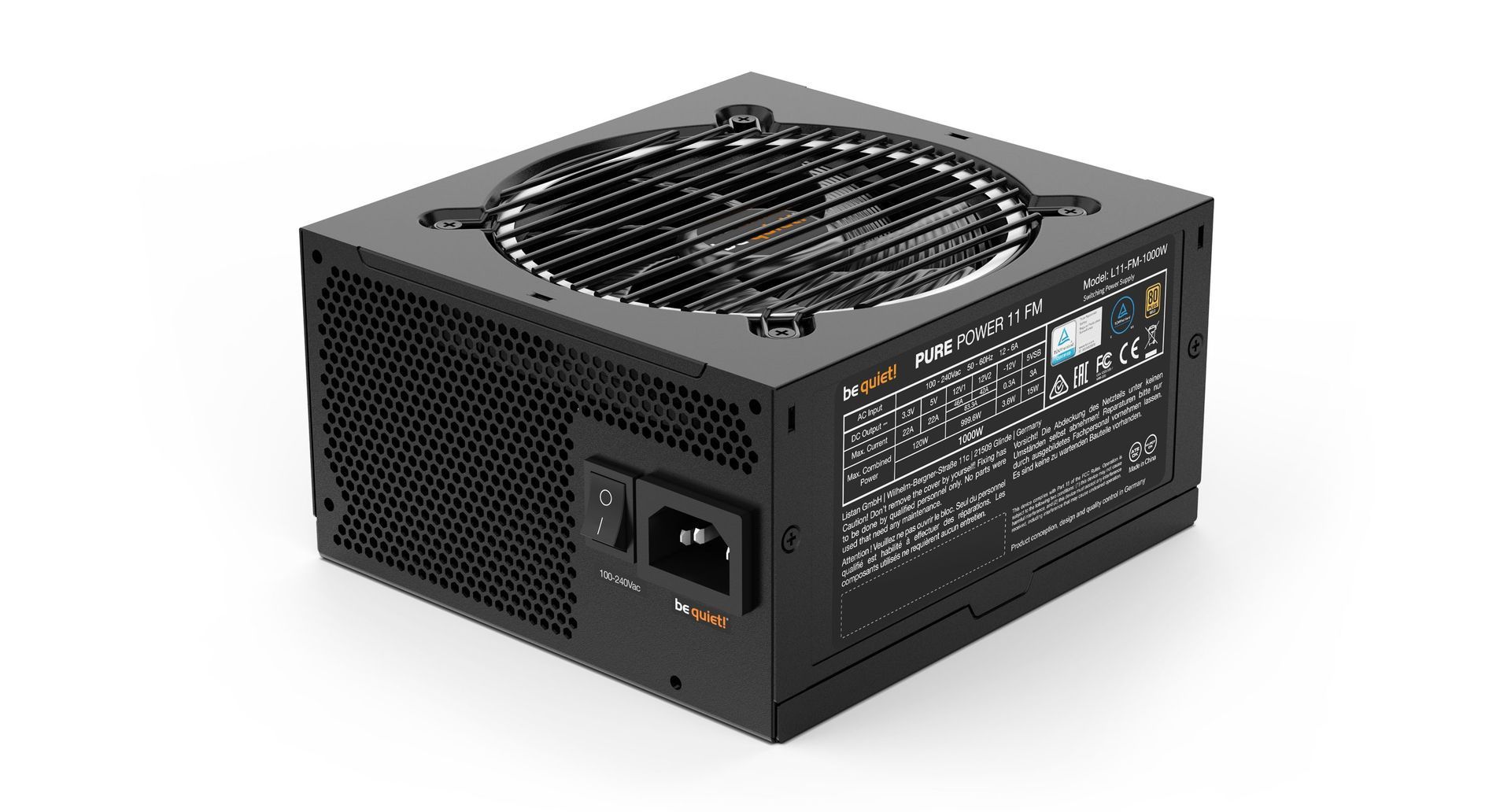 be quiet! Pure Power 11 FM 1000W