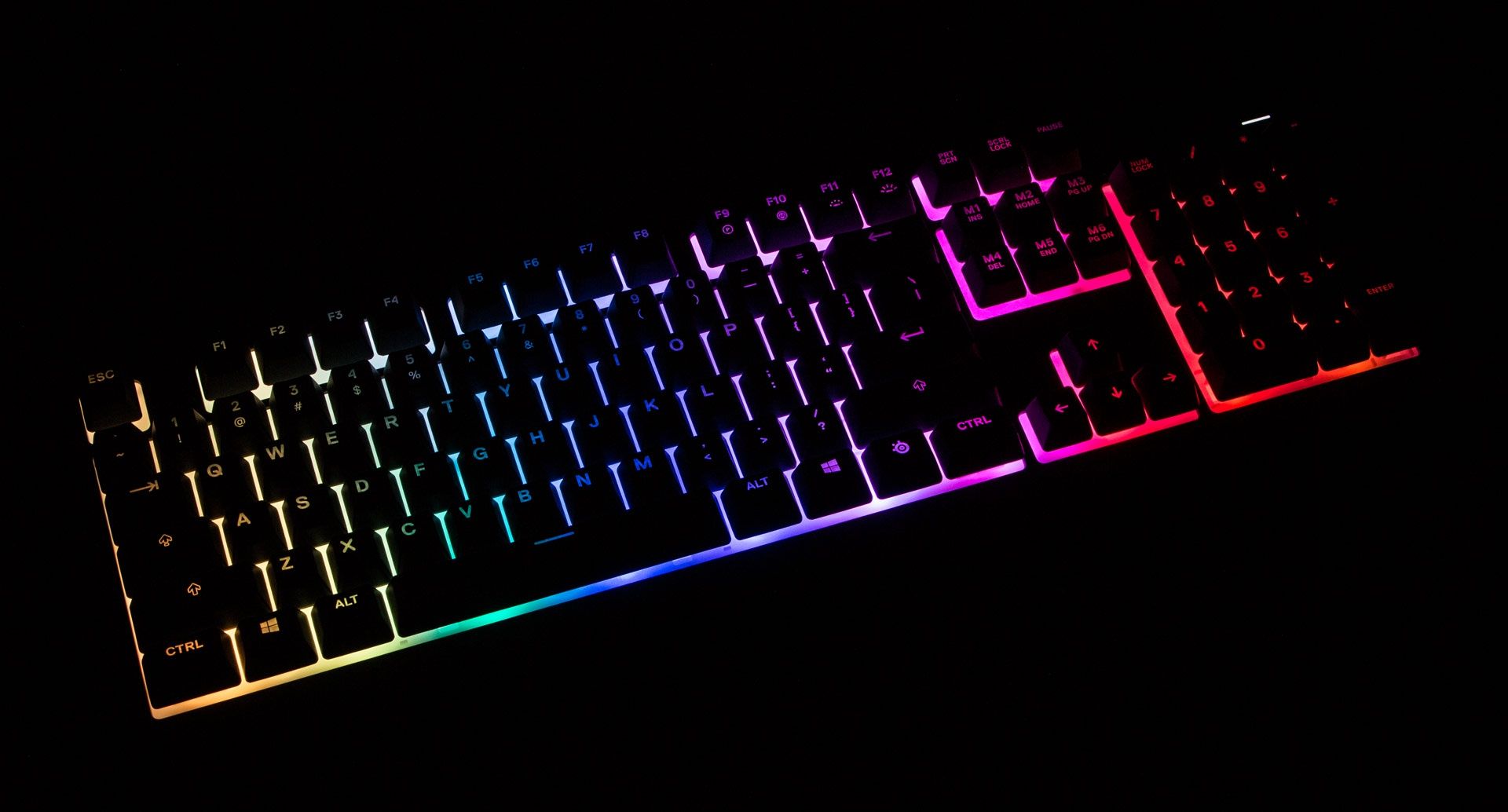 SteelSeries APEX 3 podświetlenie