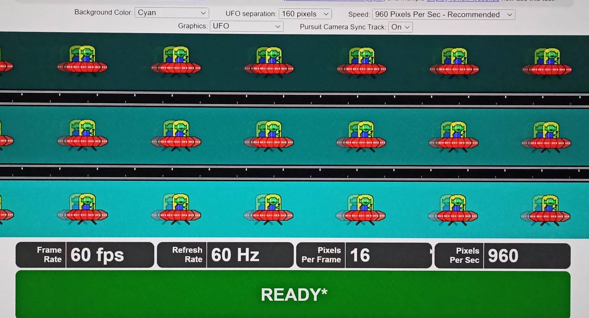 HP U28 4K HDR - test ufo