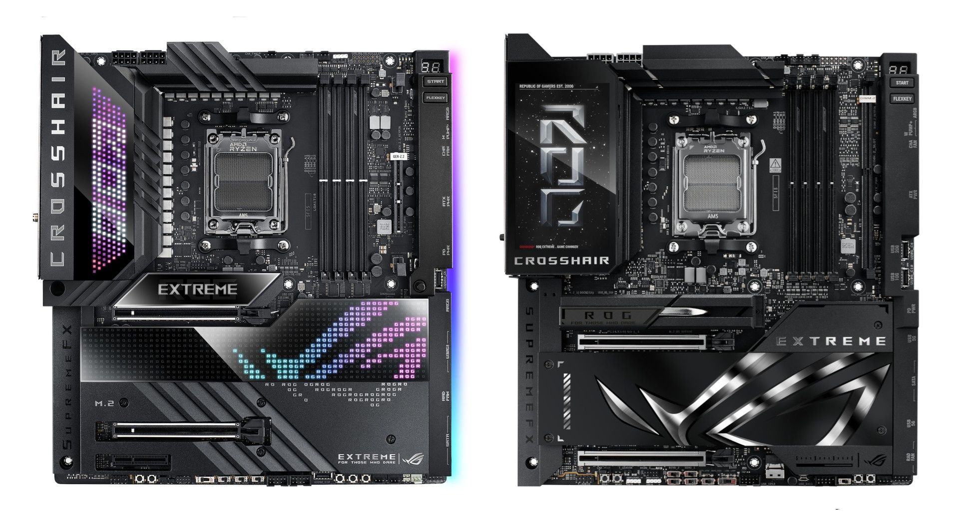 ASUS ROG Crosshair X670E Extreme i ASUS ROG Crosshair X870E Extreme