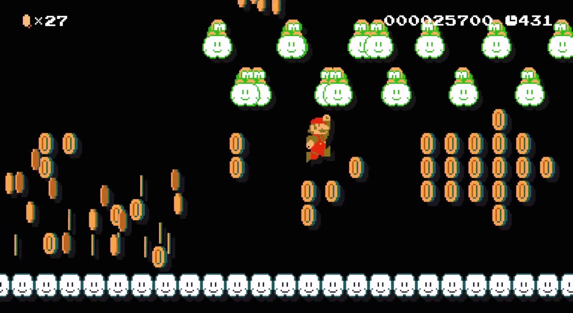 Super Mario Maker - zbieranie monet
