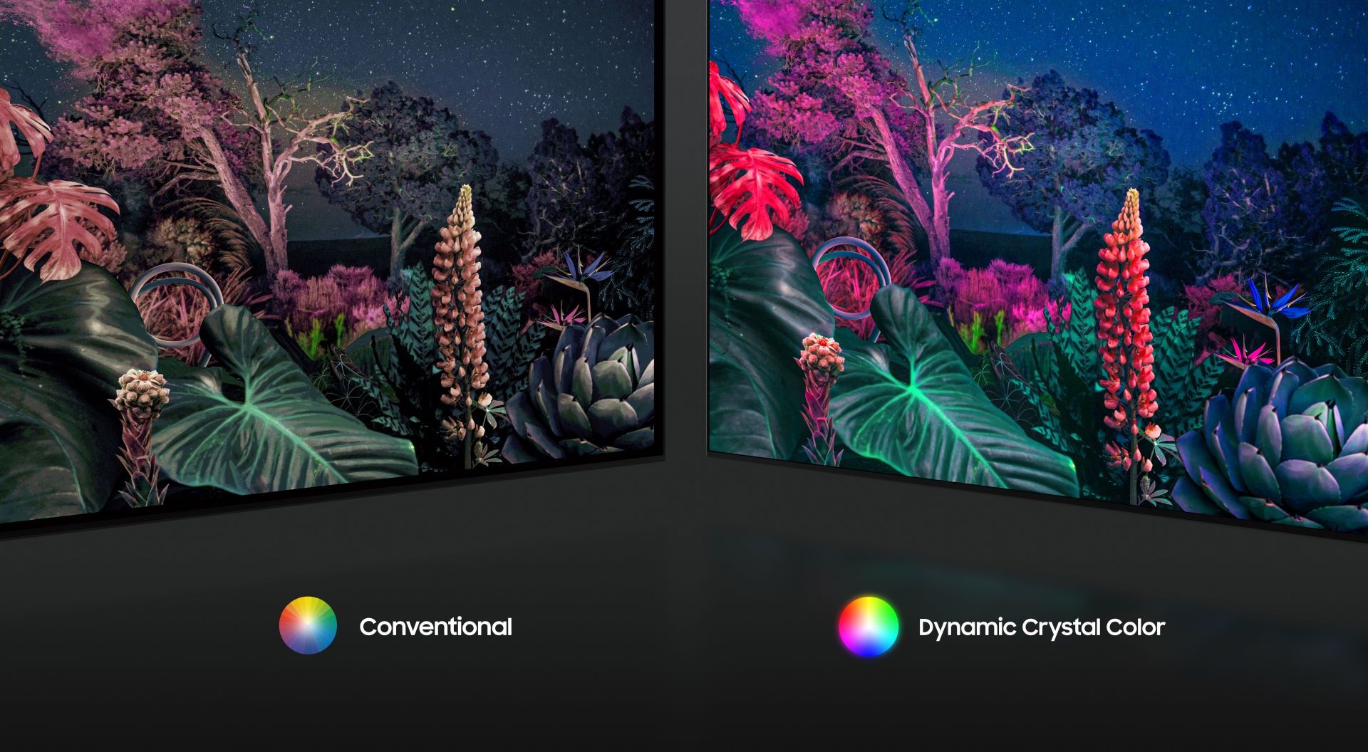 Samsung Neo QLED QN95B - kolory