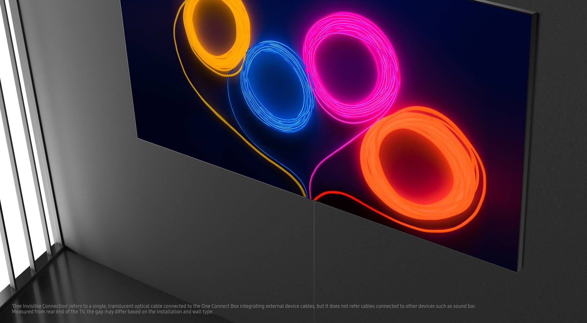 Samsung Q800T - Niewidoczny kabel