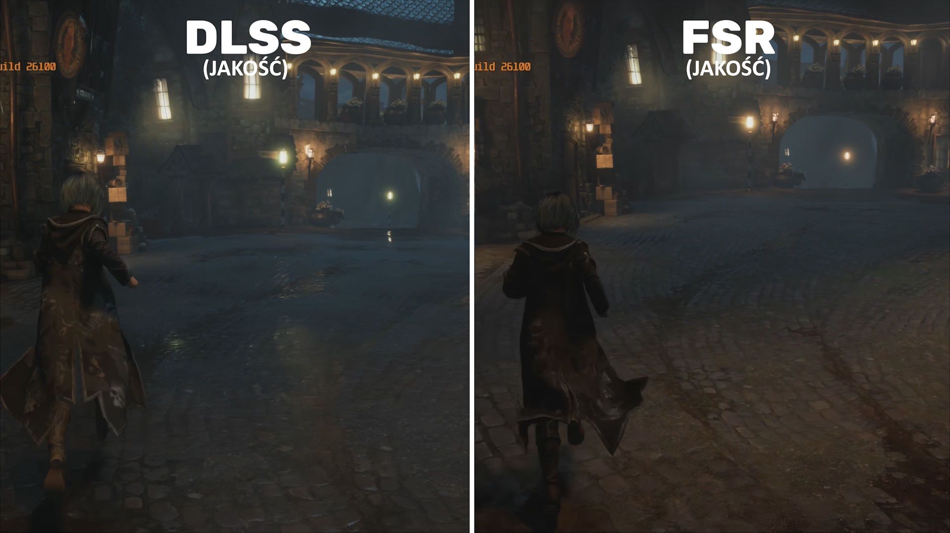 NVIDIA GeForce RTX 5080 Founders Edition - Hogwarts Legacy DLSS vs FSR