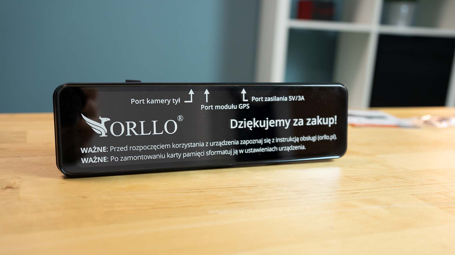 Orllo LX-60 Dual GPS - wygląd wyświetlacza