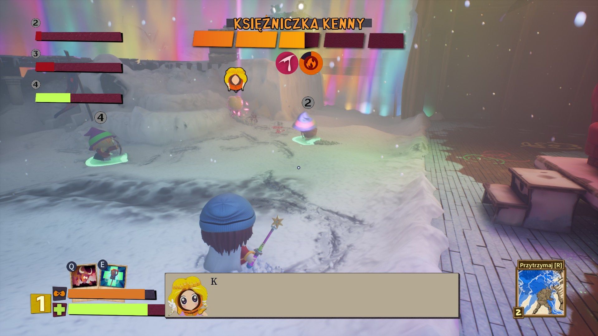 South Park: Snow Day! - starcie z bossem