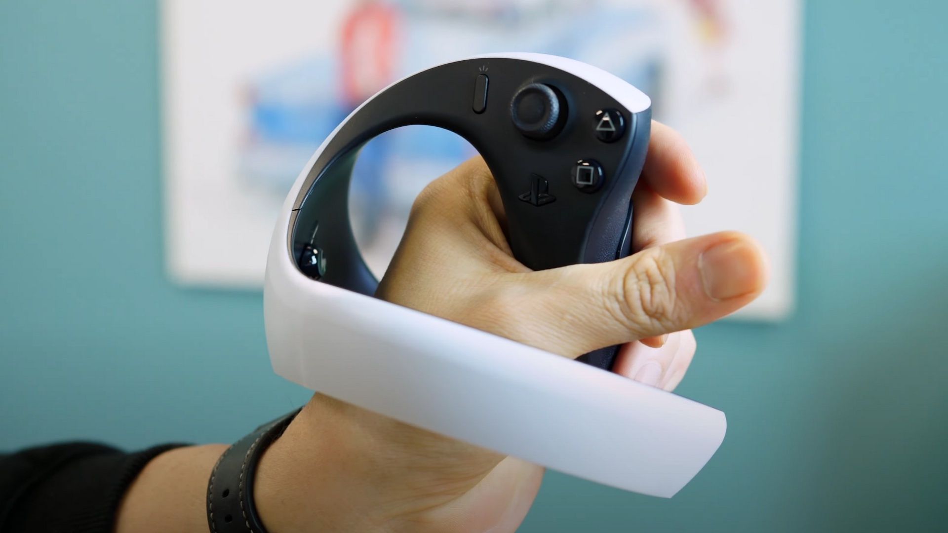 PS VR 2 - widok z góry na PlayStation VR2 Sense