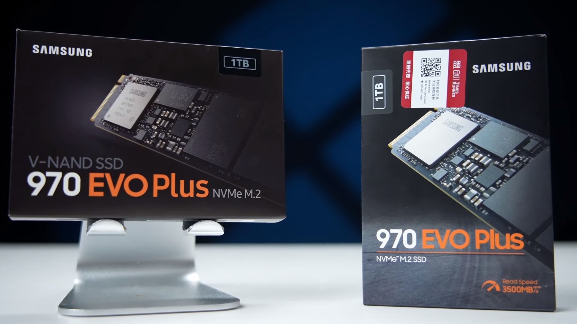 Samsung SSD 970 EVO PLUS - porównanie starej i nowej wersji dysku SSD