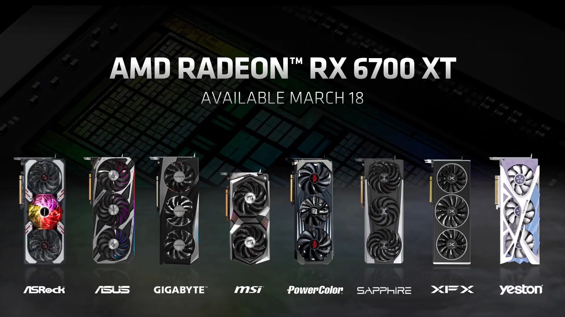 AMD Radeon RX 6700 XT