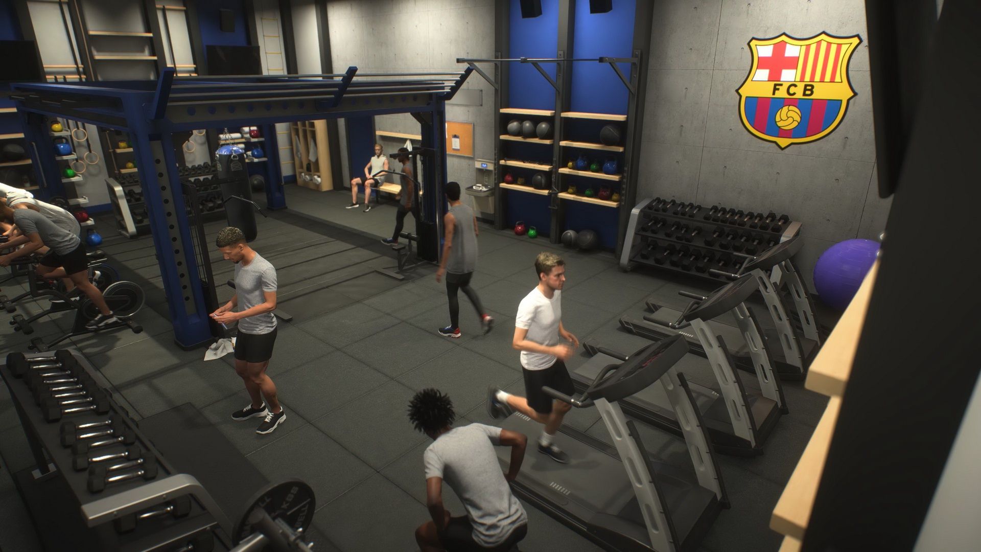 FIFA 23 - trening na siłowni