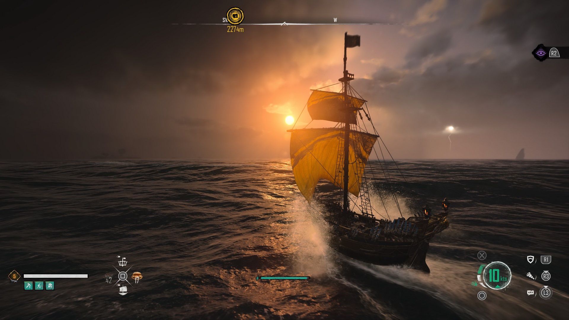 Skull and Bones - żeglowanie ku wschodzącemu słońcu