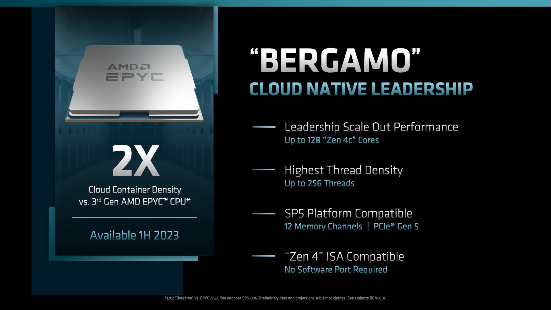AMD Epyc bergamo