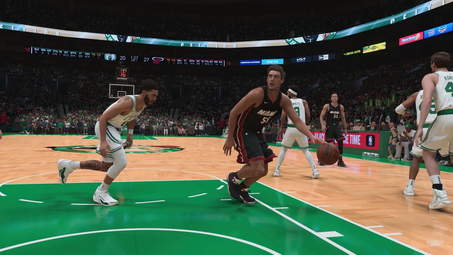 NBA 2K24 - walka pod koszem