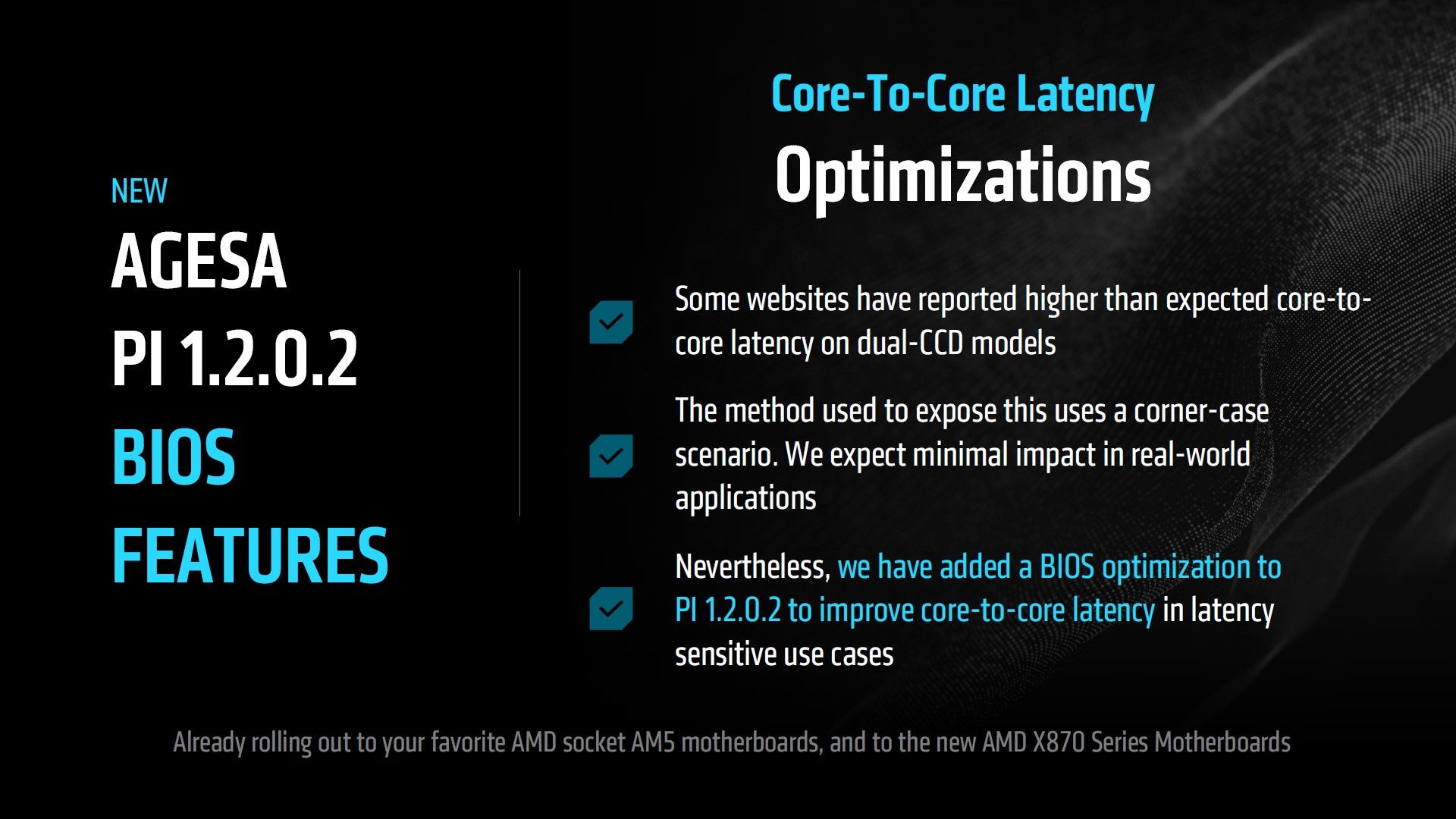 AMD Ryzen 9000 - mniejsze opóźnienia