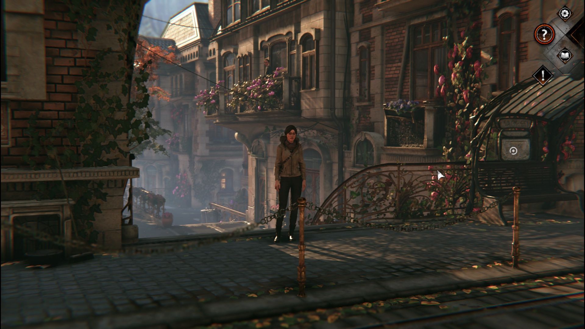 Syberia: The World Before - automatyczna kamera