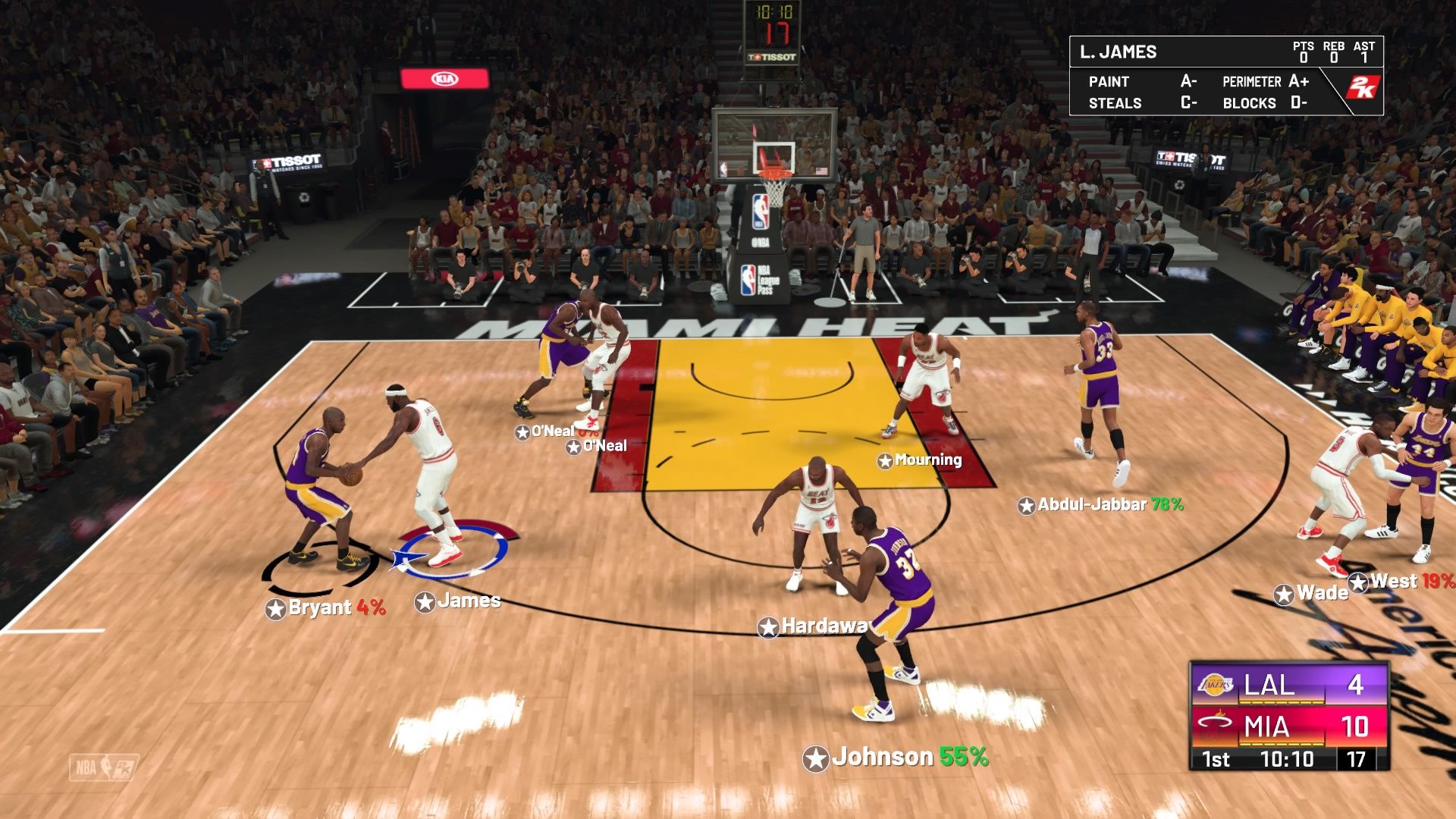 NBA 2K21 - walka pod koszem