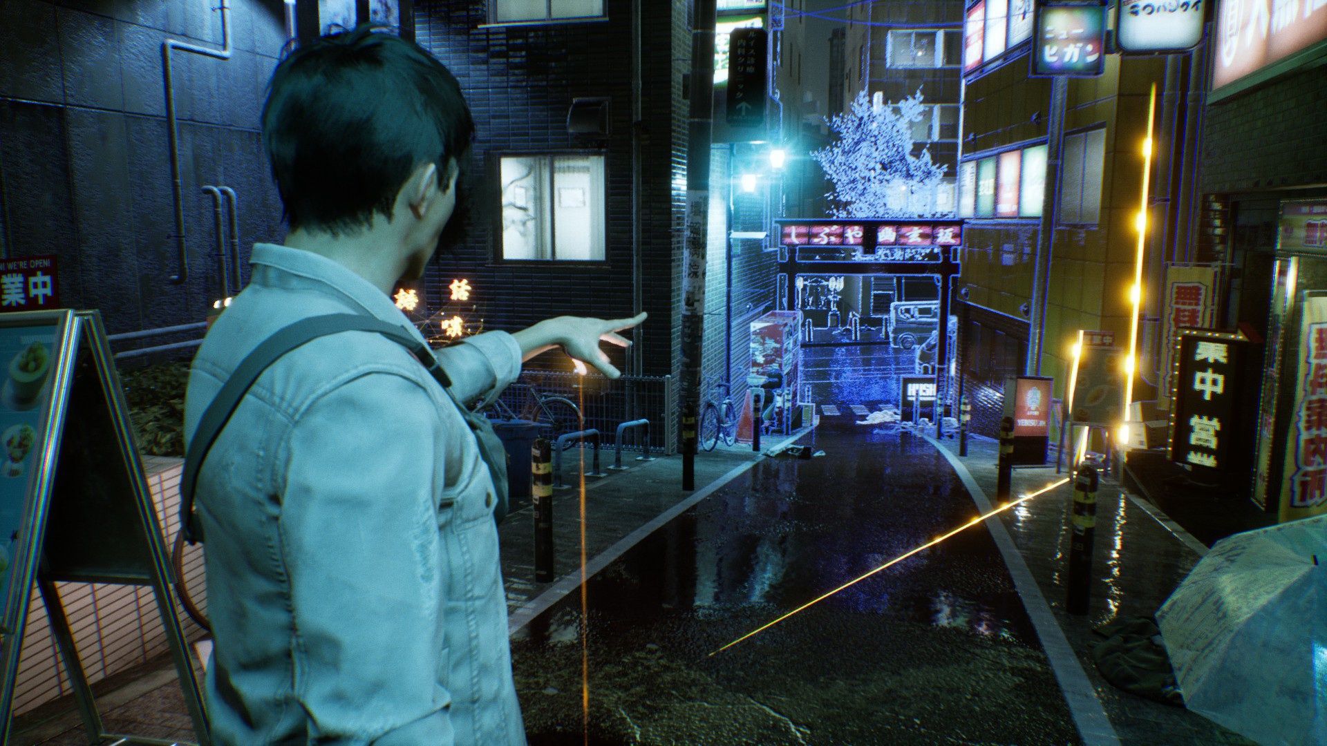 Ghostwire: Tokyo - sprawdzanie drogi