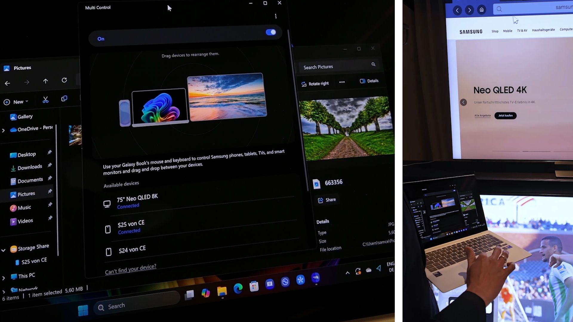 World of Samsung 2025 - Multicontrol teraz też z PC