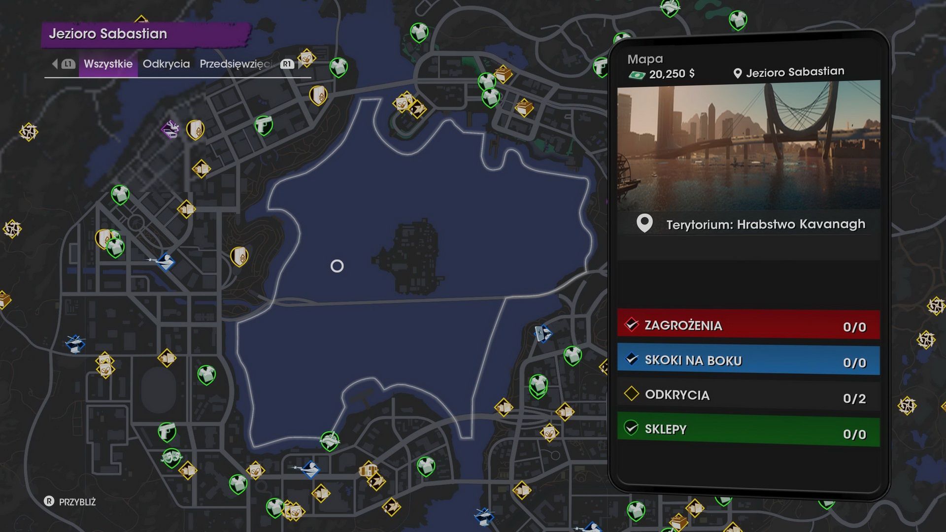 Saints Row -mapa San Ileso