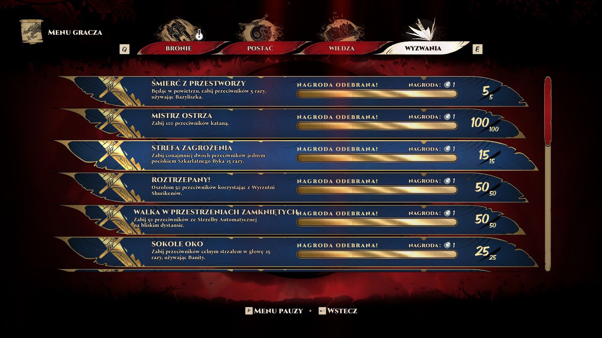Shadow Warrior 3 - wyzwania