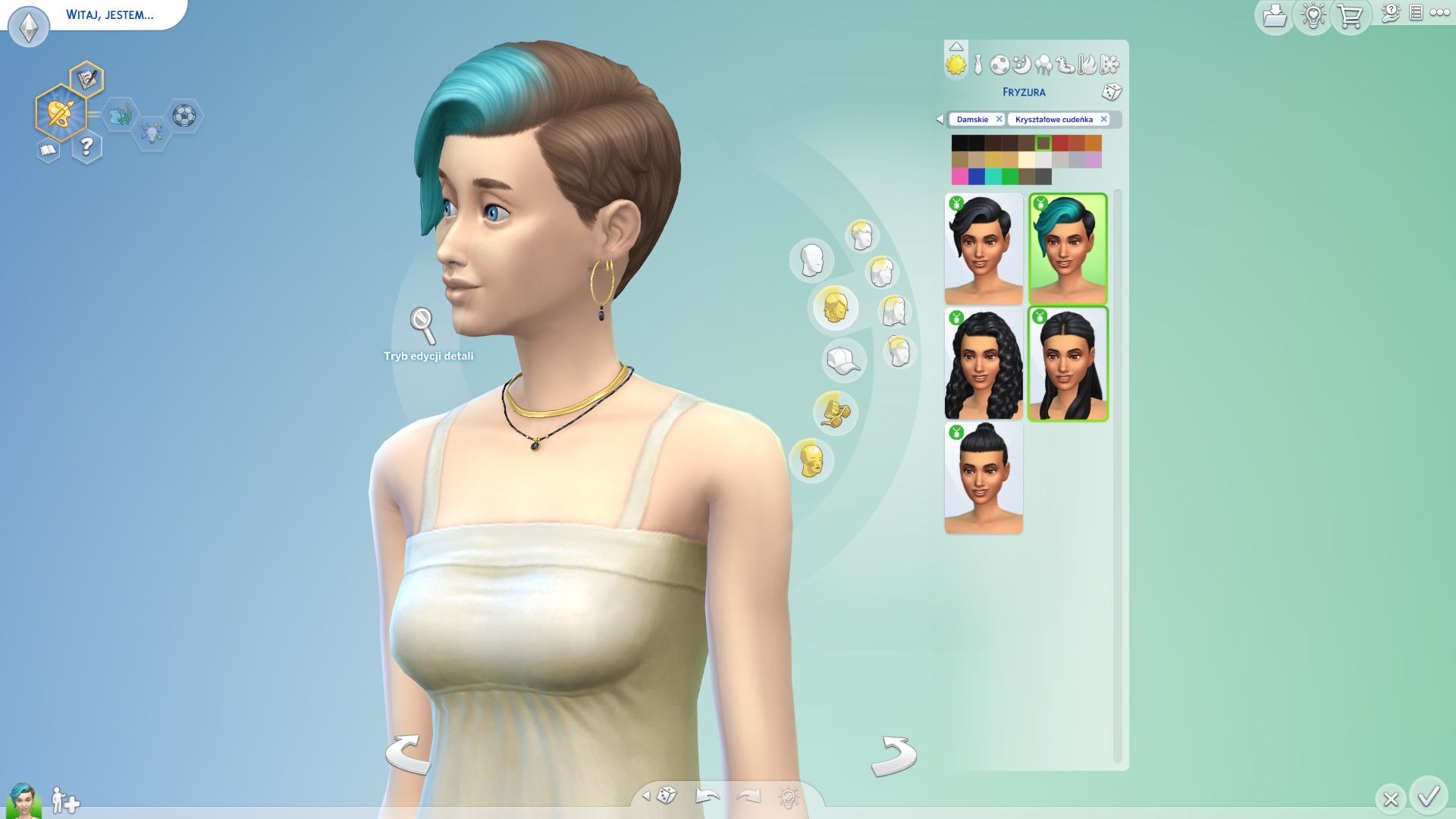 The Sims 4: Kryształowe Cudeńka - tworzenie postaci