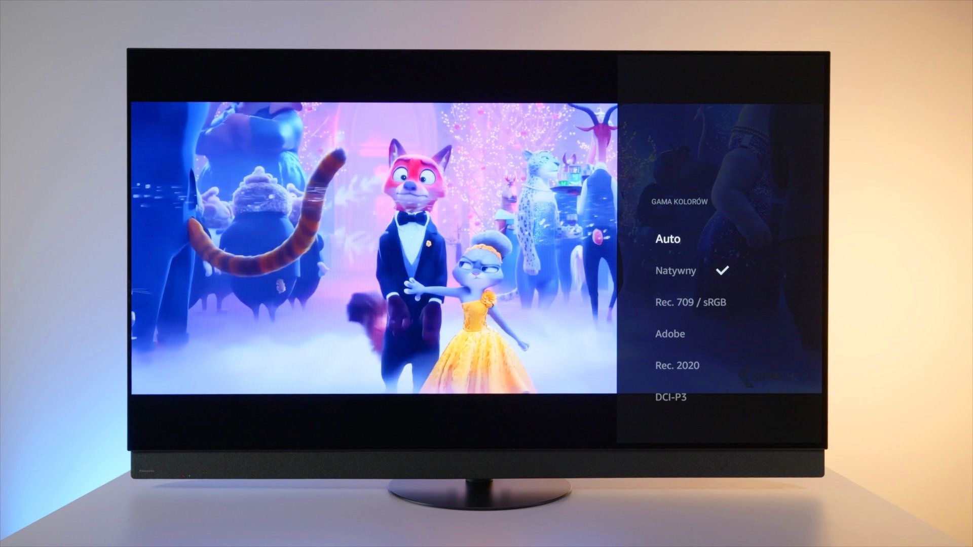 Panasonic TV-65Z95B - ustawienia obrazu