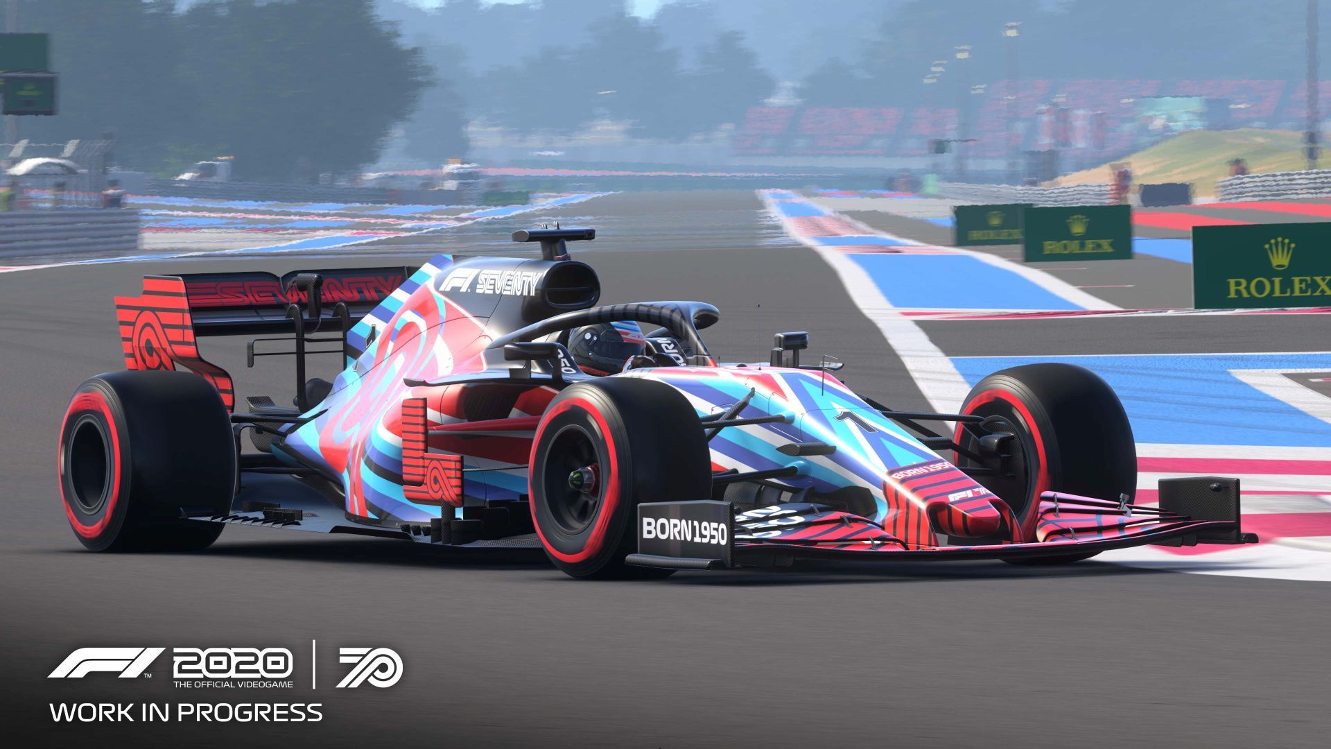 F1 2020 - samochód z wersji rocznicowej gry