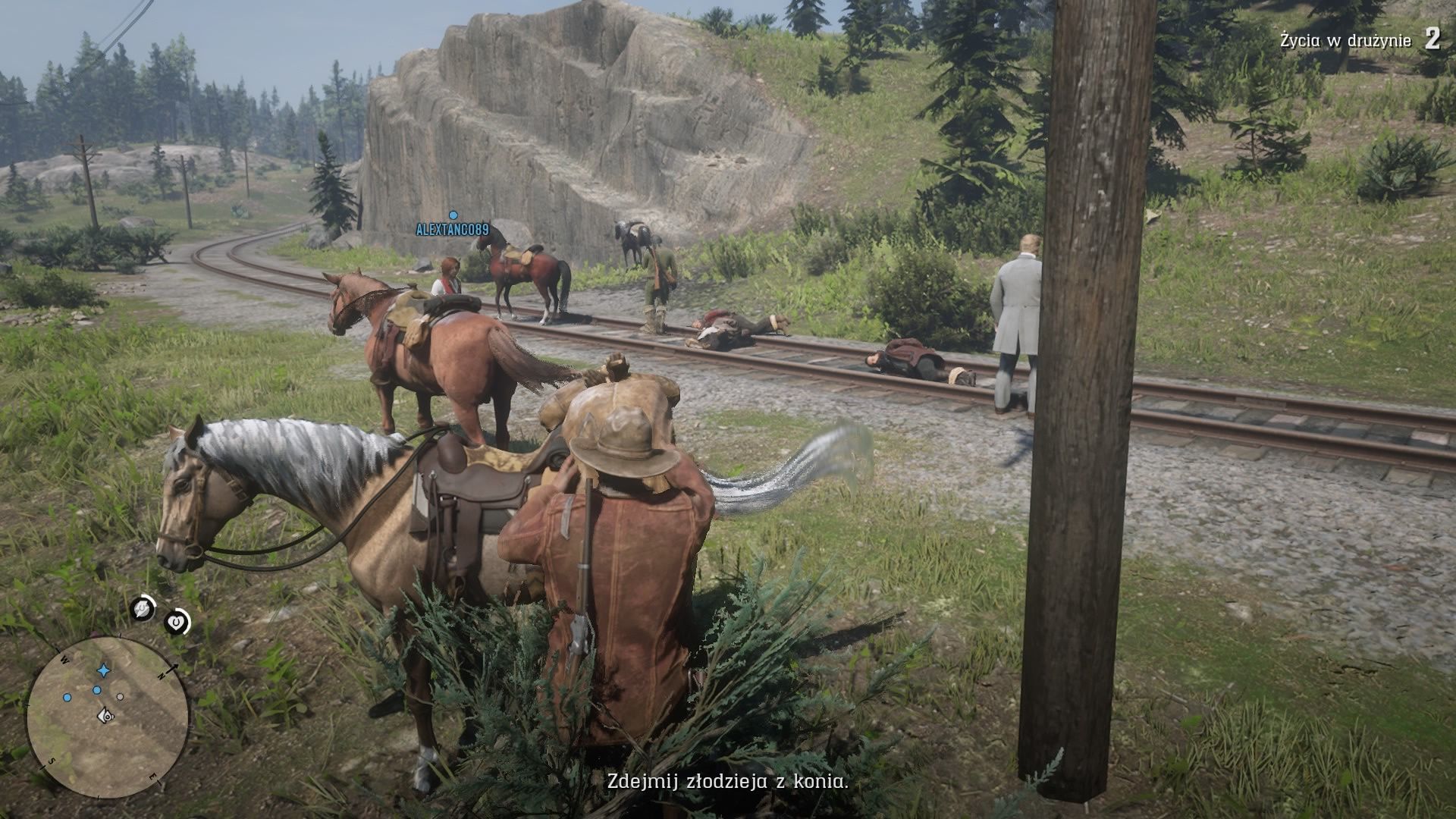 Sieciowe Red Dead Redemption 2 - złodziej na koniu