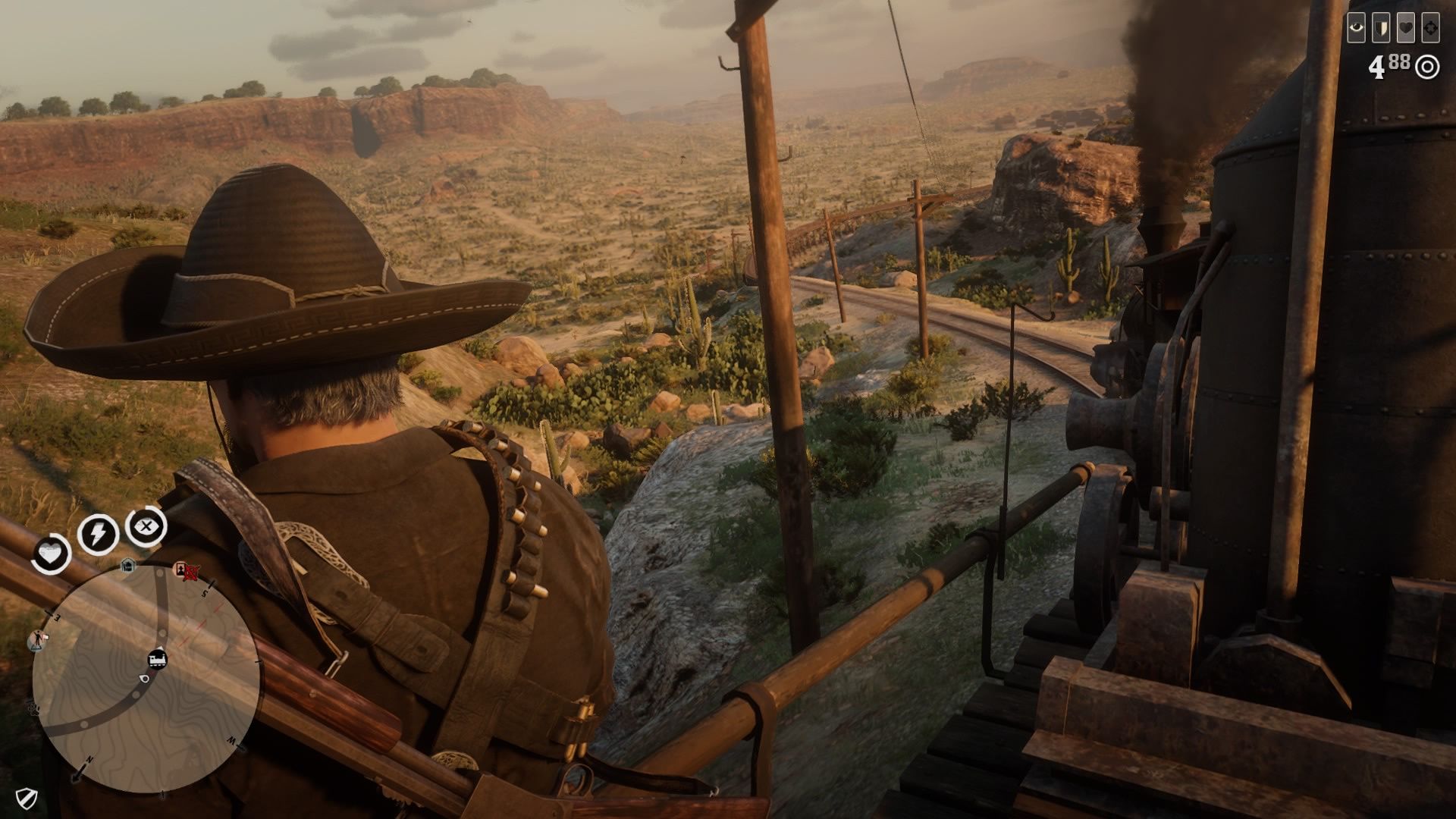 Sieciowe Red Dead Redemption 2 - w pociągu