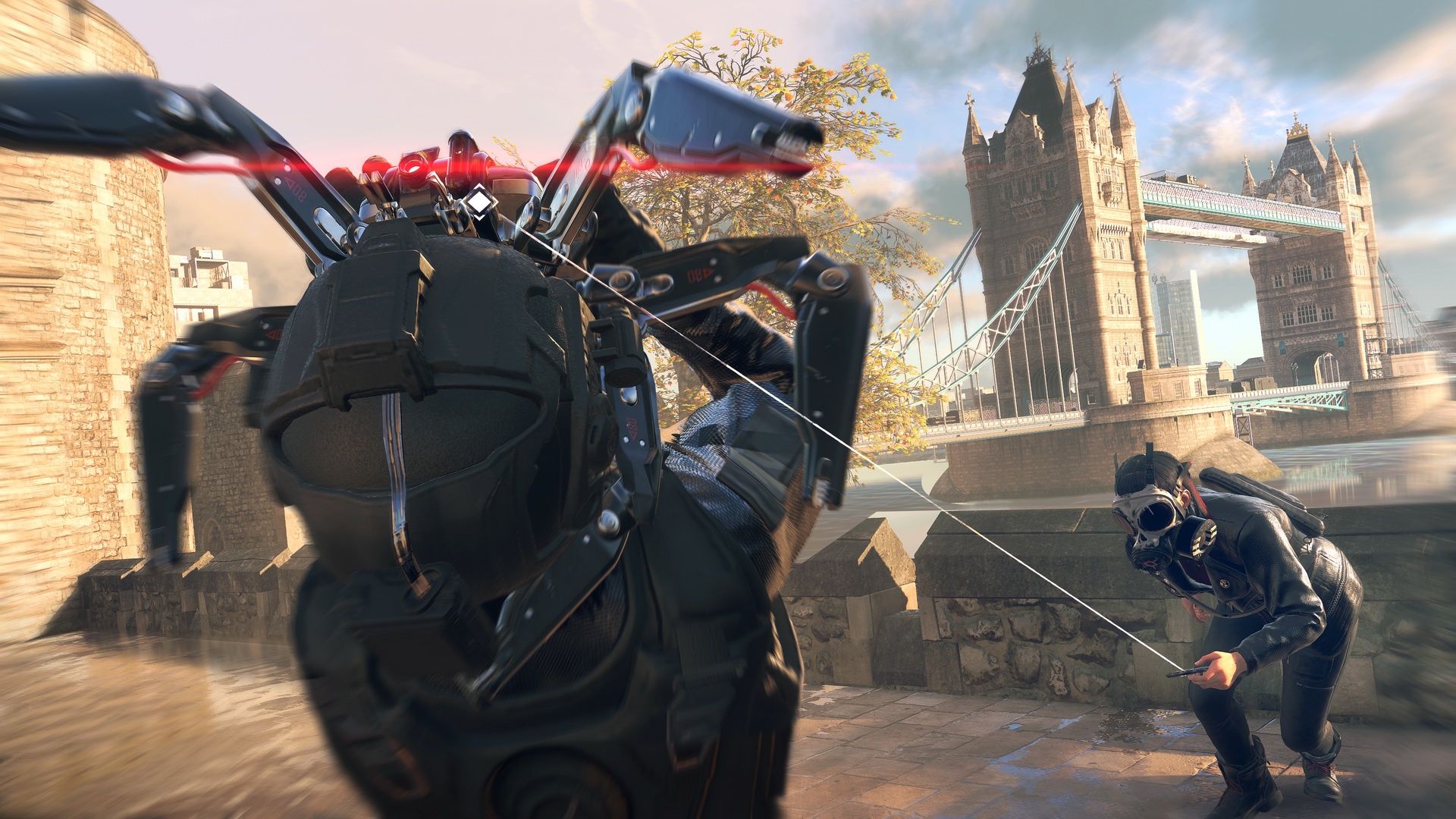 Watch Dogs: Legion - atak cyberpająka