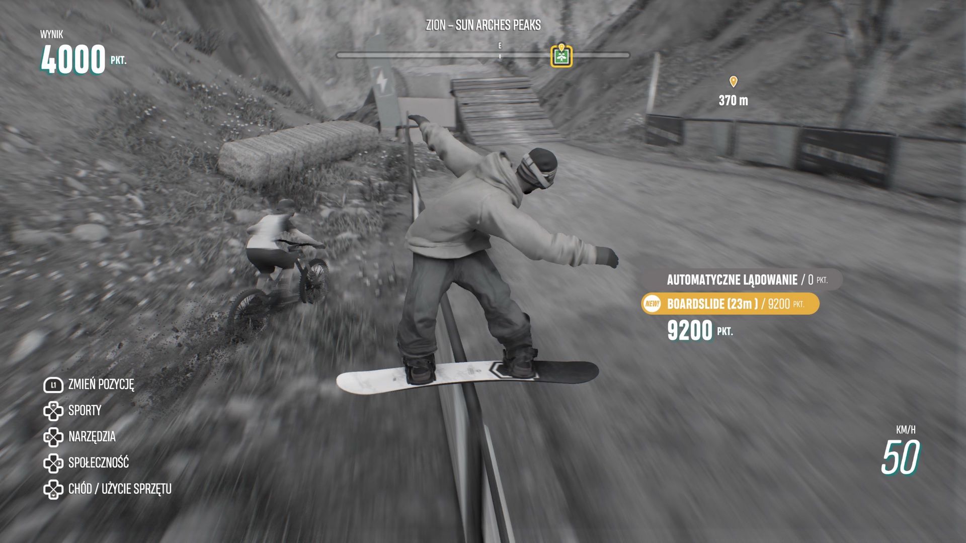 Riders Republic - ślizg na snowboardzie