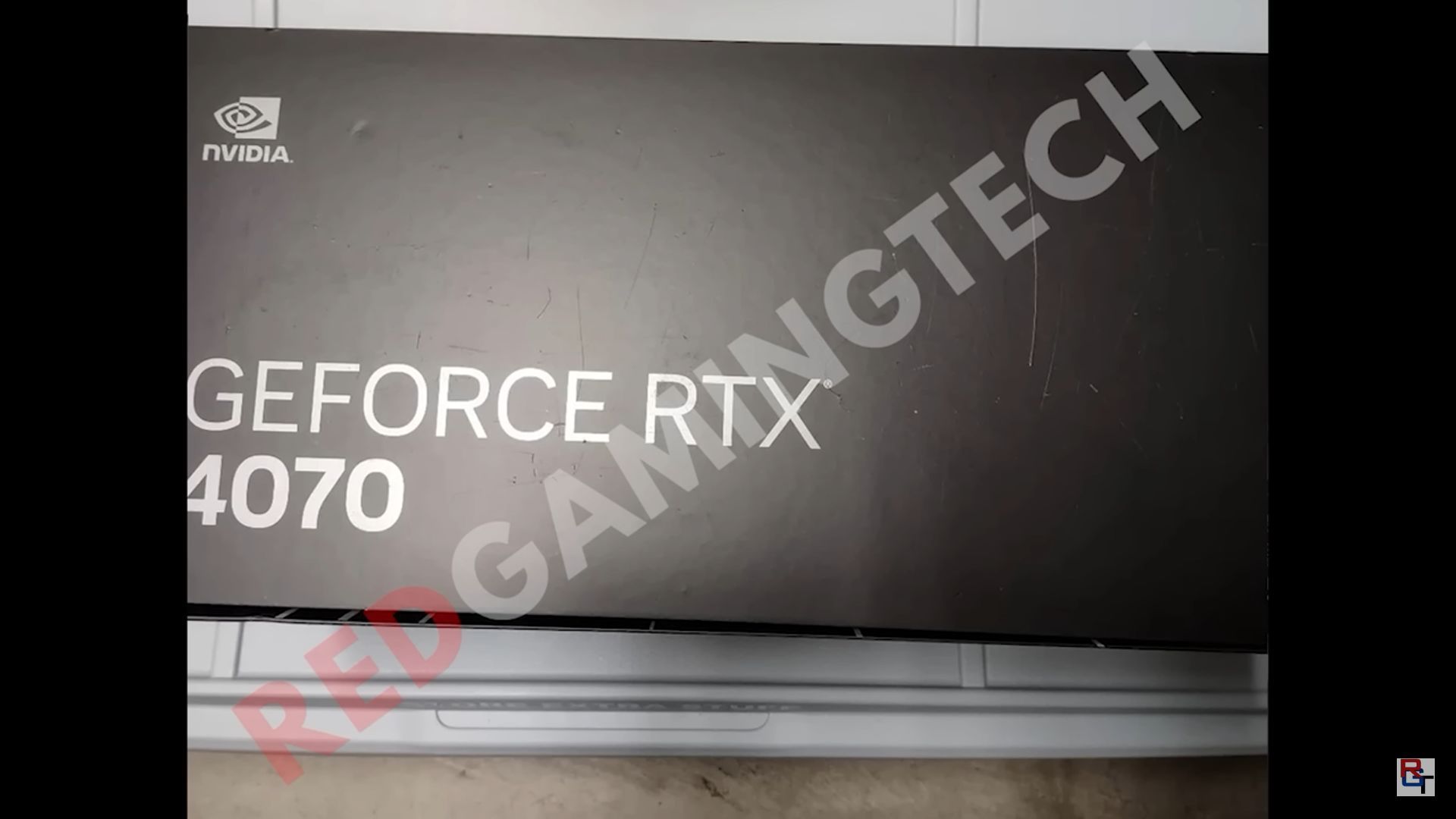 Nvidia GeForce RTX 4070 - pudełko karty graficznej