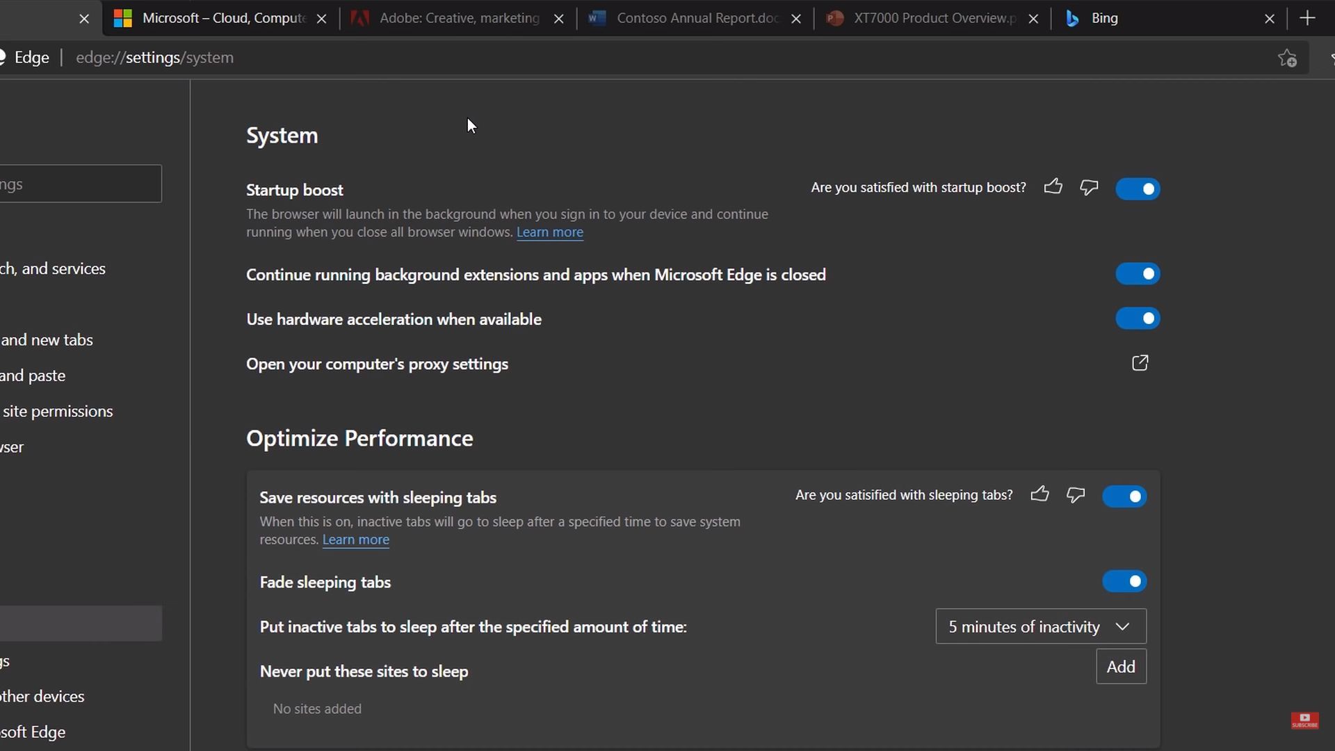 Windows 11 - Microsoft Edge