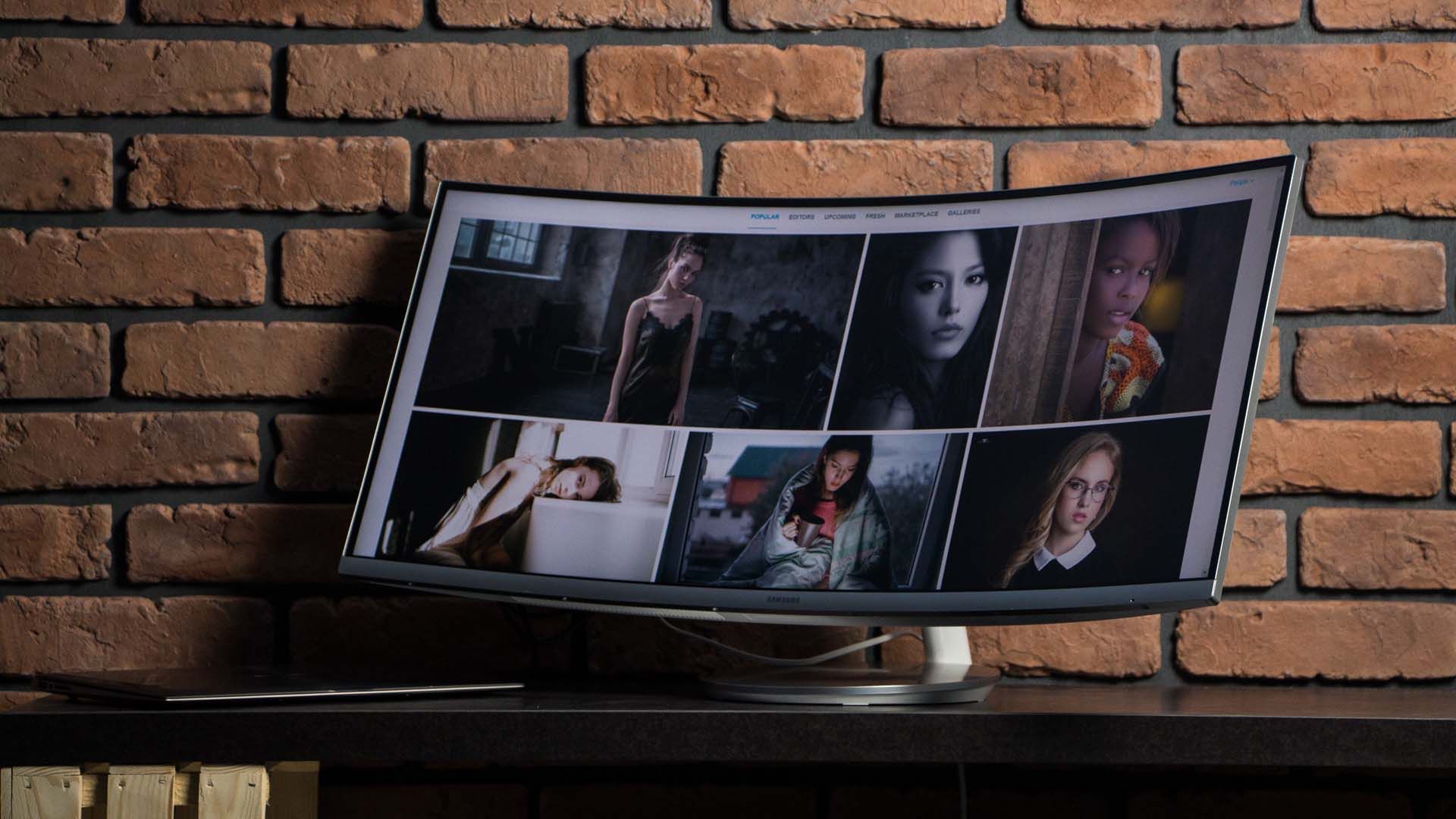 Samsung Curved C34F791 kąty widzenia