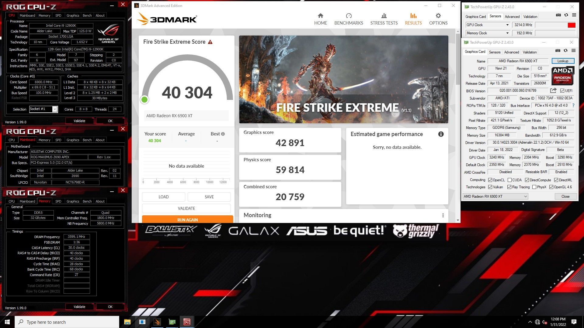3DMark Fire Strike Extreme - rekord wydajności