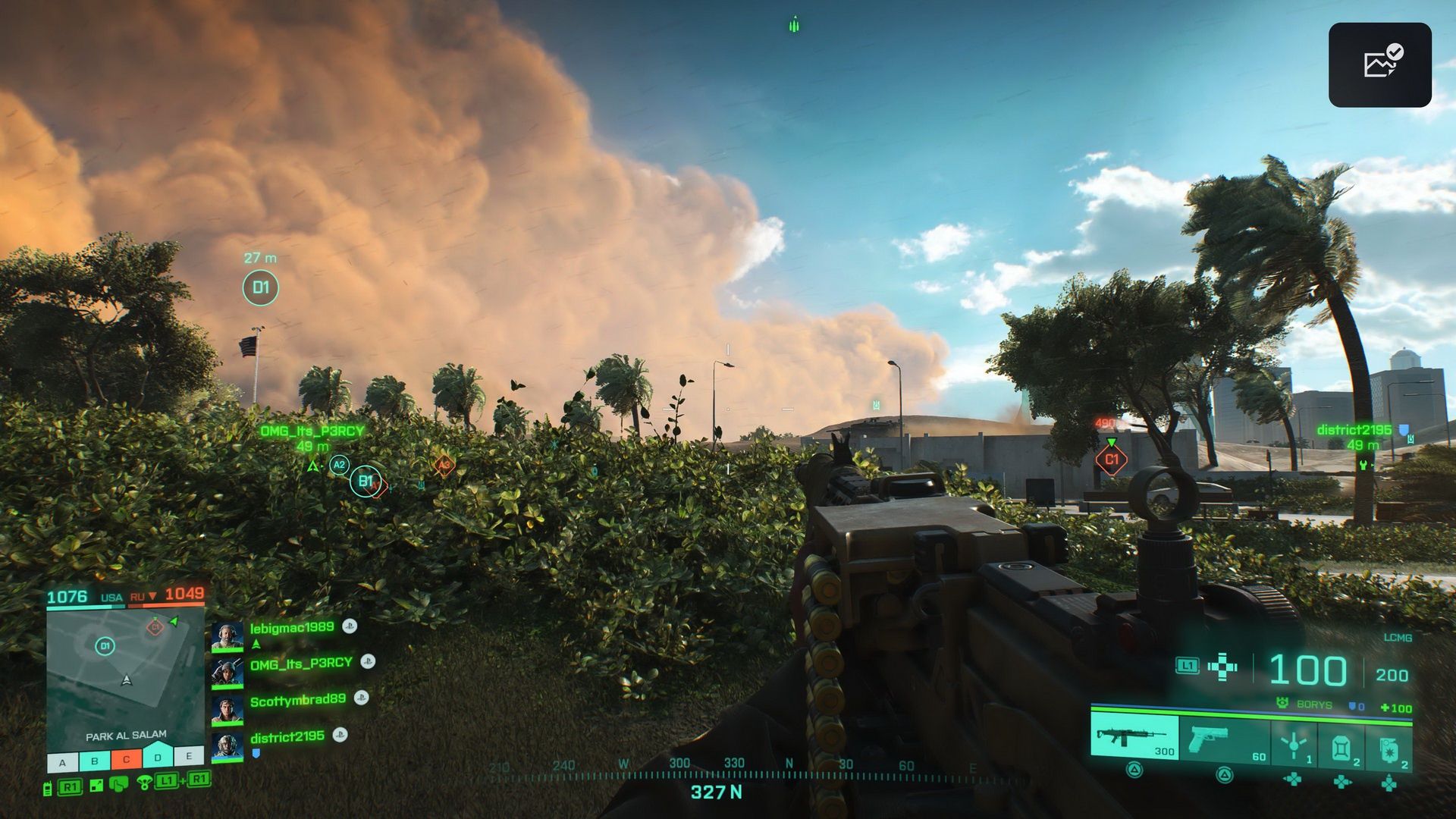 Battlefield 2042 - nadchodzi burza piaskowa