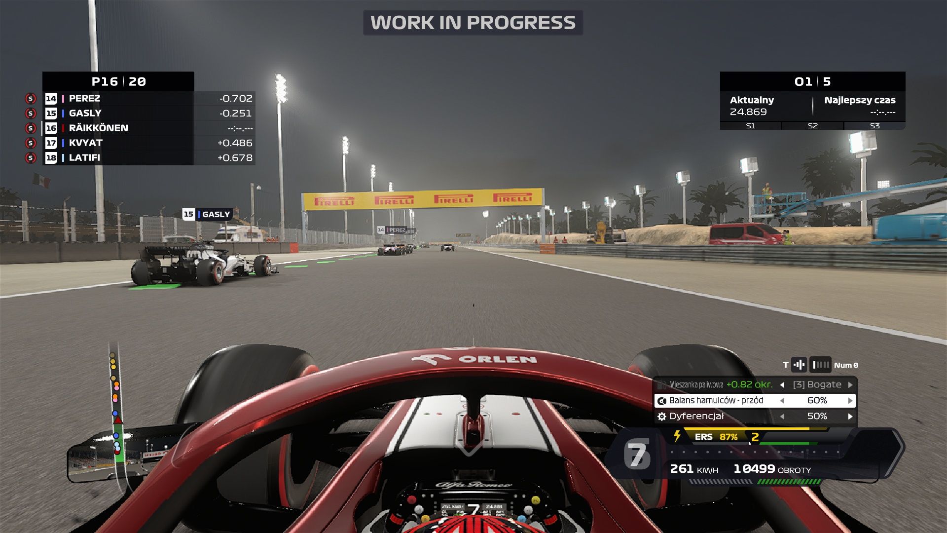 F1 2020 - walka o czas