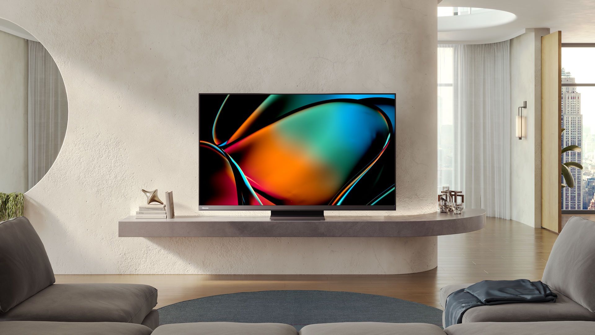 Hisense ULED 65U8KQ - lifestyle