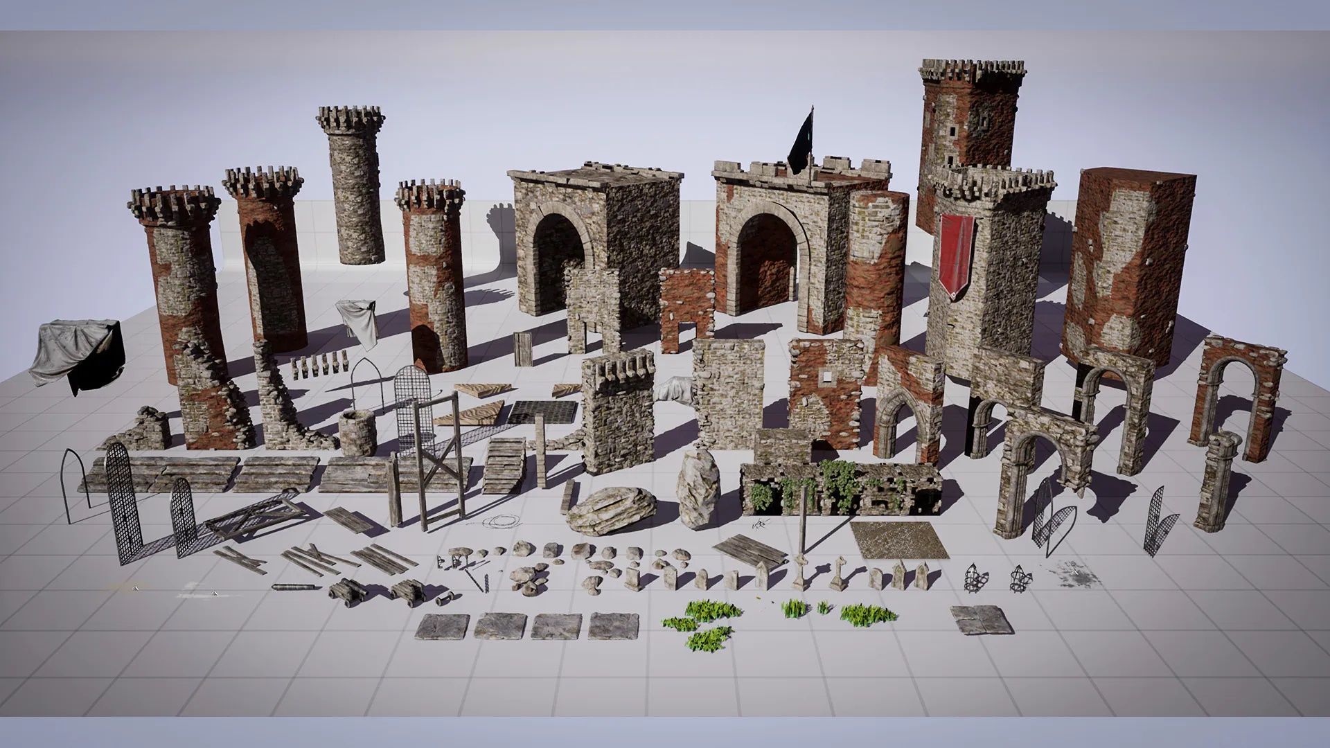 Fantasy Bundle Environment Kit 3 in 1
