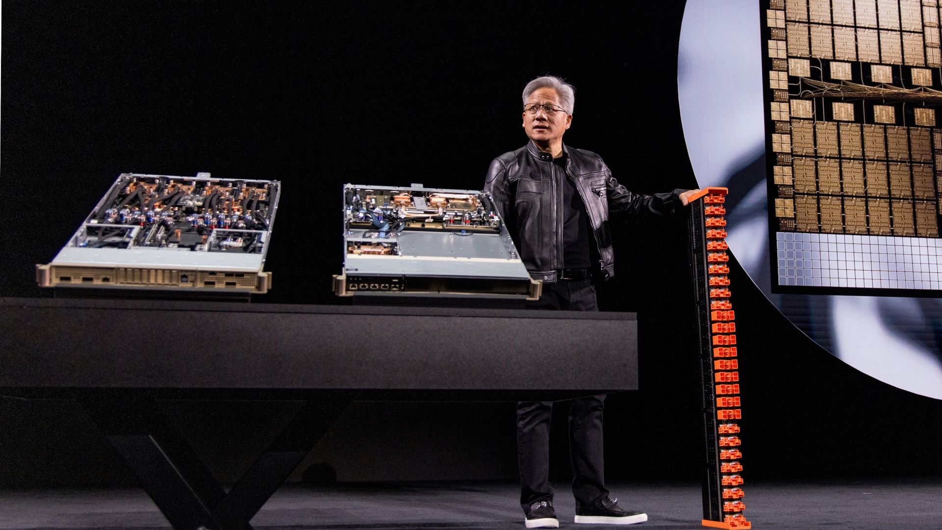Jensen Huang - GTC układ Blackwell