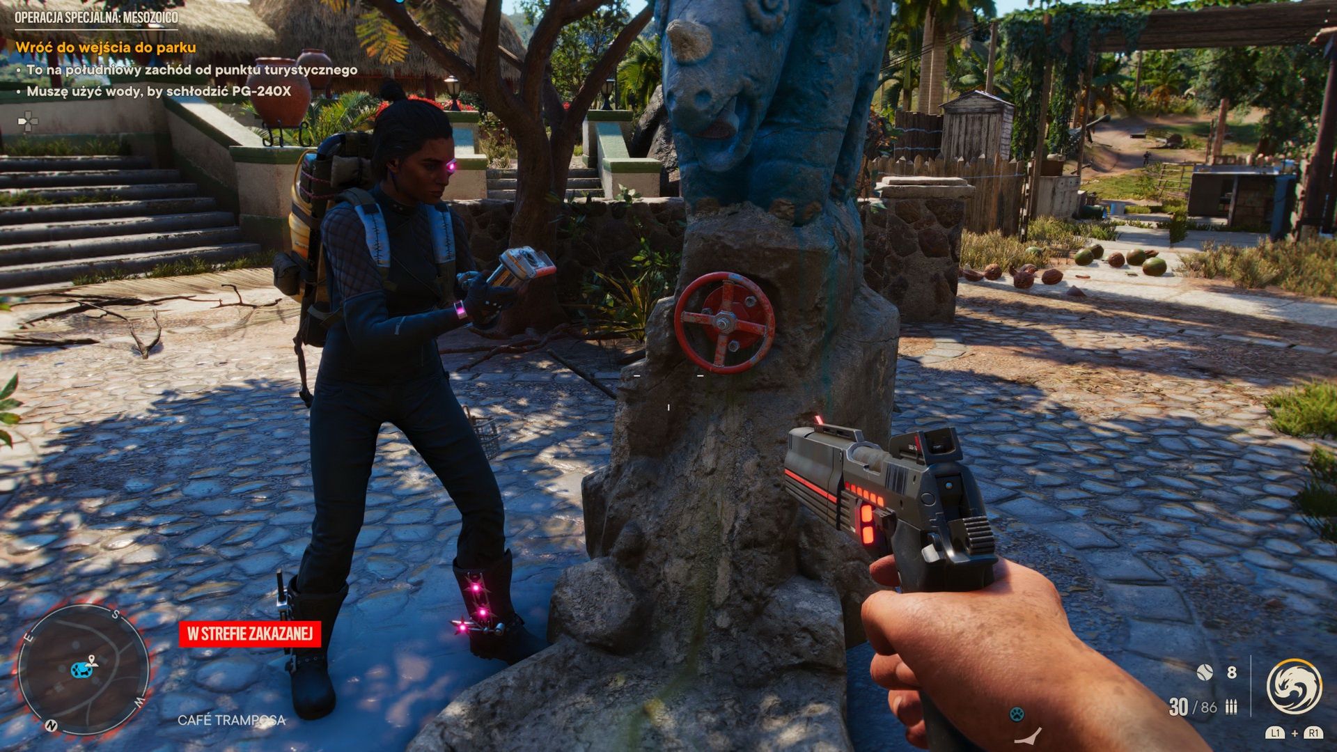 Far Cry 6 - chłodzenie pakunku podczas operacji specjalnej